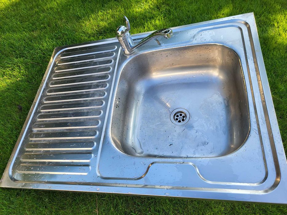 zlewozmywak z baterią