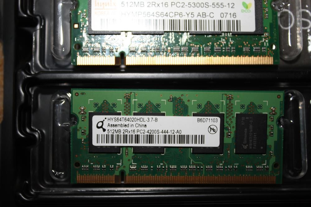 RAM DDR2 1GB do laptopa