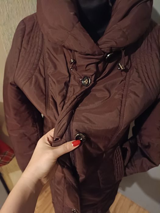 C&A  czekoladowa kurtka damska