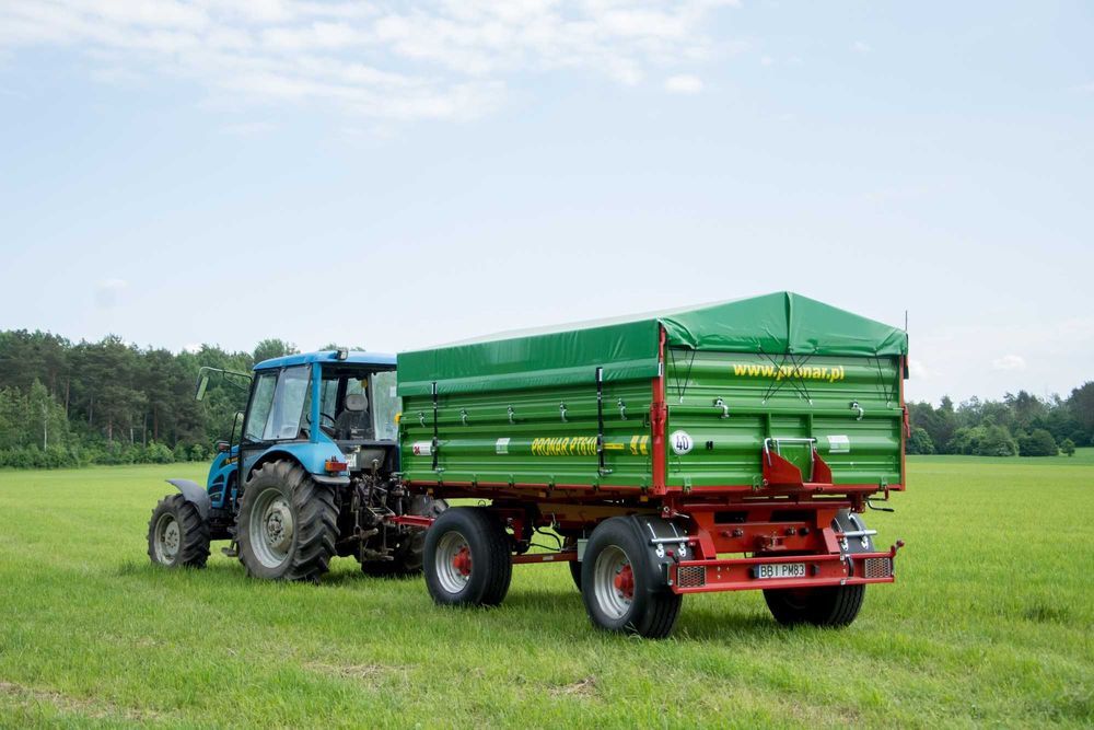 Przyczepa dwuosiowa PT610 10 ton Pronar przyczepy RABATY