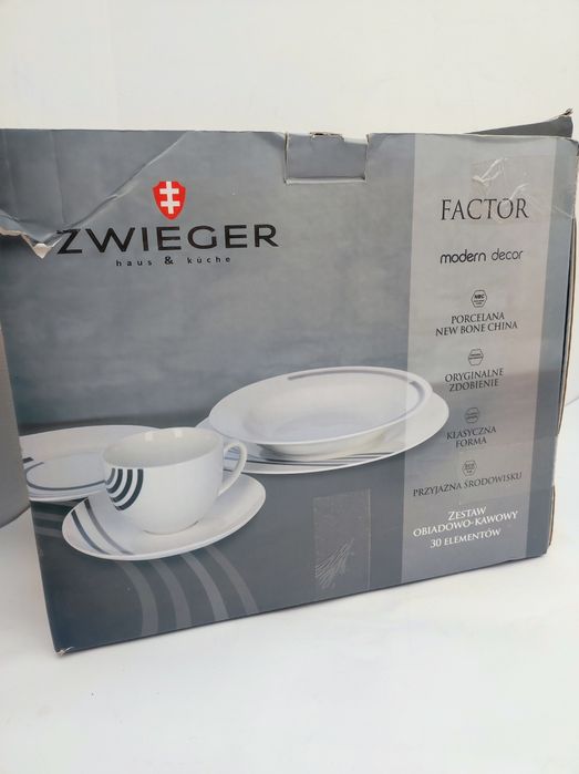 Serwis Obiadowy ZWIEGER FACTOR 30 elementow