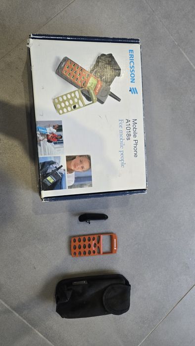 Pudełko, etui, zaczep, panel, Ericsson A1018S