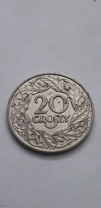 Polska 1923 - 20 groszy  - real foto