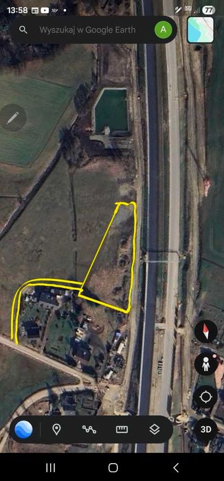 Działka rolna w Otominie gm. Żukowo 2680m2