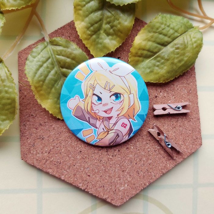 Przypinka z Kagamine Rin