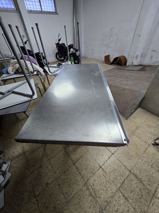 Bancadas alumínio para restauração