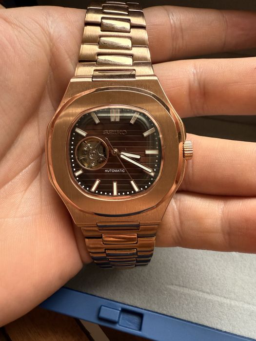 Zegarek SEIKO Mod Nautilius Rose Gold
