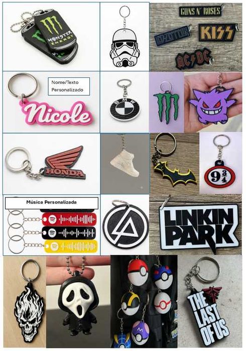 Porta-Chaves Personalizados