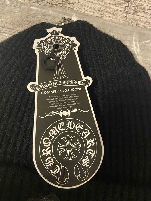 Czapka Chrome Hearts Beanie Zimowa Czarna