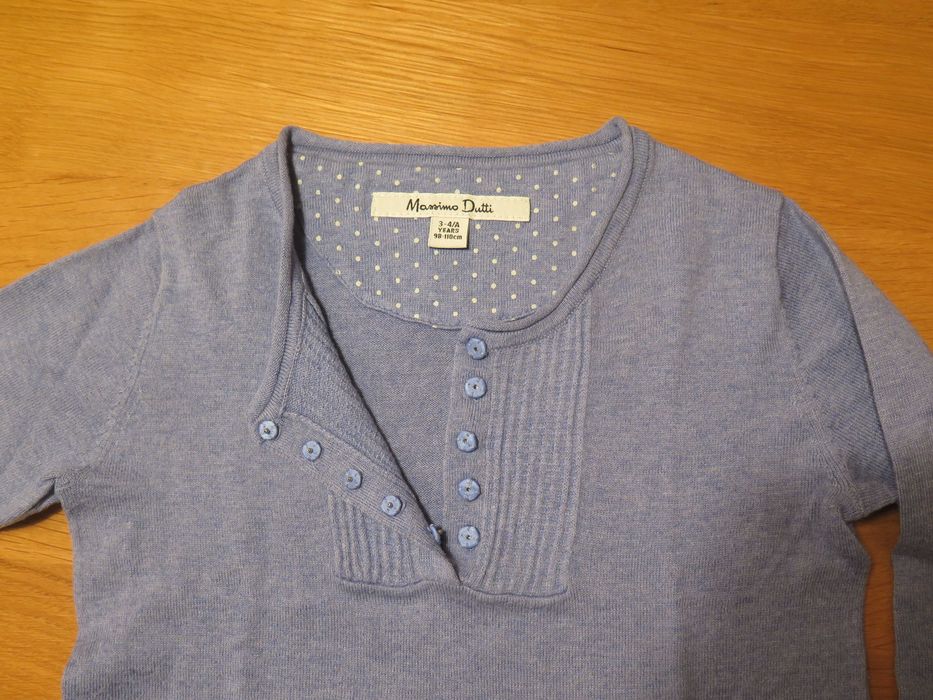 Camisola em malha com cachemira Massimo Dutti