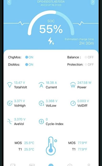 Lifepo4 Jsdsolar акумулятор 12v 100ah BMS Bluetooth