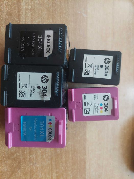 HP 304 do Regeneracji Tusze / kartridże