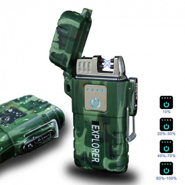 Зажигалка импульсная JL317 Explorer в подарочной упаковке.