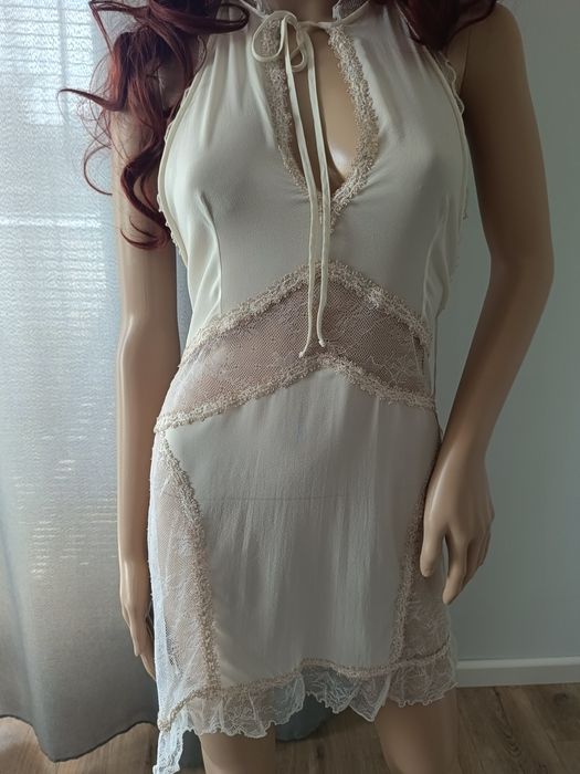 Super cena! - 75% Ekskluzywna bielizna LA PERLA- halka jedwabna.