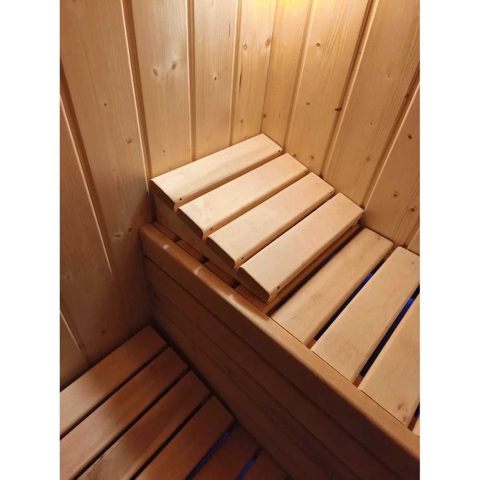 Sauna ogrodowa zewnętrzna fińska OCIEPLONA+PIEC+WITRYNA 2,3x2m