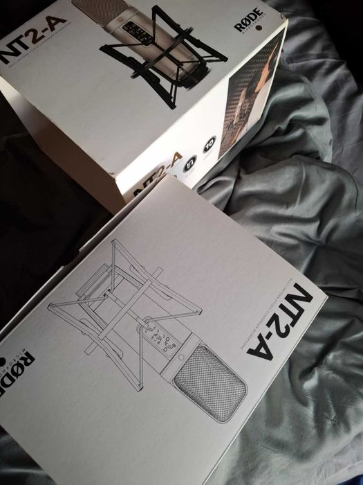ORYG.  Rode NT2-A studyjny mikrofon pojemnościowy (3 charakterystyki!)