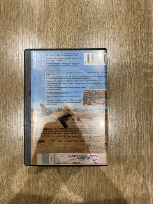 DVD Star Wars I, II e III (Edições Especiais de 2 Discos)