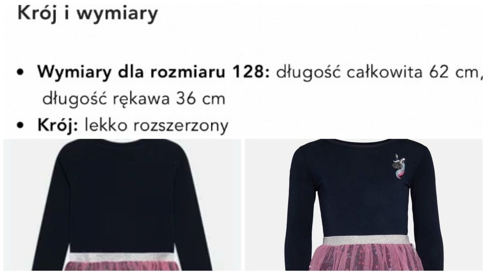 Zestaw dla dziewczynek 122-128