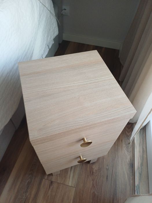 2 mesas de cabeceira NOVAS 56Ax30Lx30P