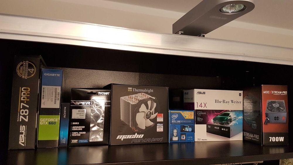 Komputer PC i7 4770k GTX660