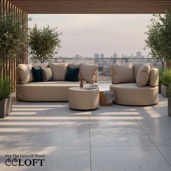 Zestaw mebli ogrodowych FIGARO Sofa+fotel+stolik CCLOFT Meble Premium