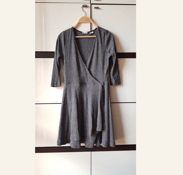 Urban Outfitters /Cooperative krotka sukienka szary melanz