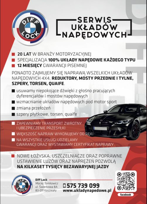 Most Dyferencjal X-Drive Atc Vtg BMW gwarancja / naprawa 24h