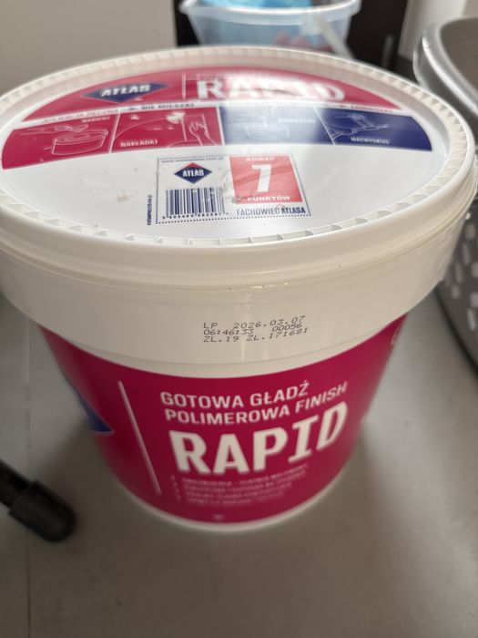 Gładź Atlas Rapid 22,5 kg - otwarta