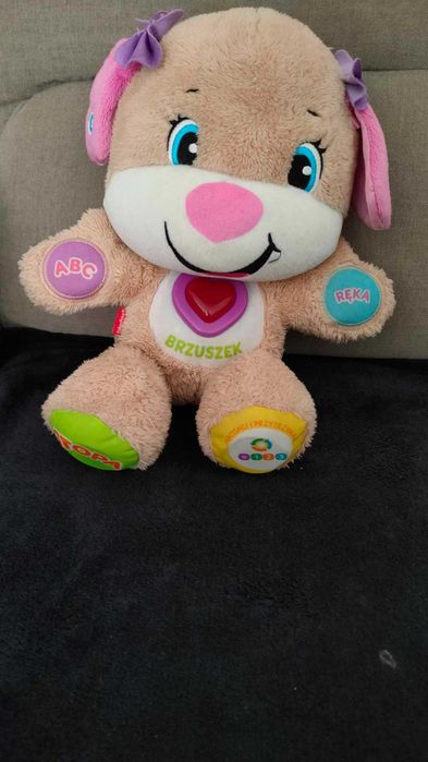 miś grający Fisher price