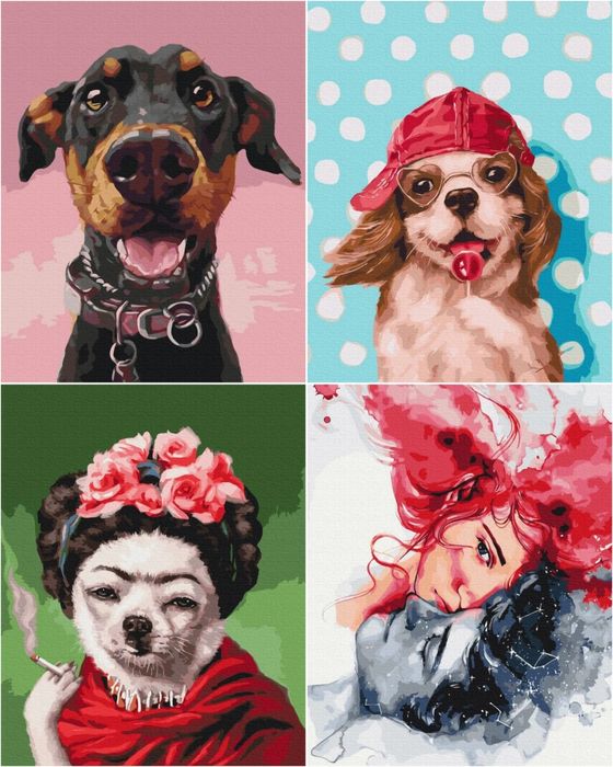 Топ Картина по номерах, малювання по номерах фарбами, набір для творчо