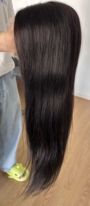 Peruca 100% cabelo humano /180% density