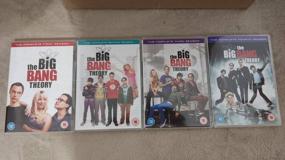 The Big Bang Theory: Seasons 1-4 (DVD) /Теорія Великого Вибуху , англ