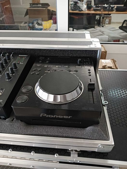 KIT 2x Pioneer DJ CDJ 350  + Flightcase (nova)