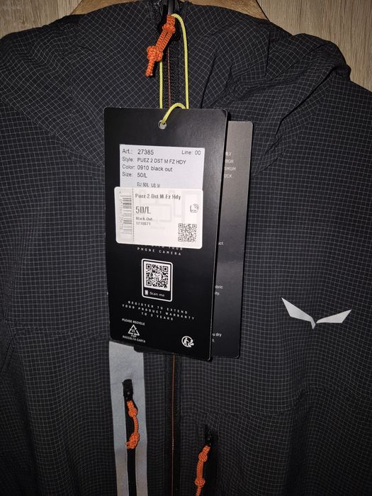 Softshell kurtka męska Salewa Puez DST L