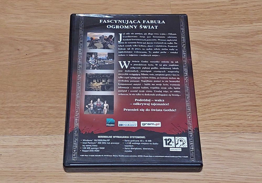 Gra na komputer PC Gothic PL