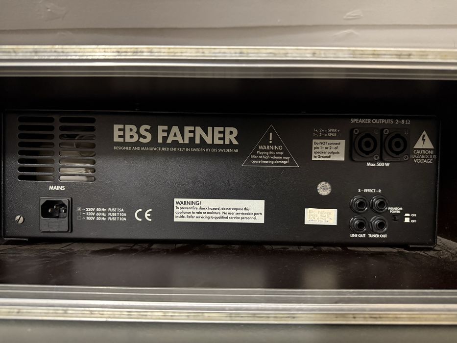 Amp Baixo EBS Fafner