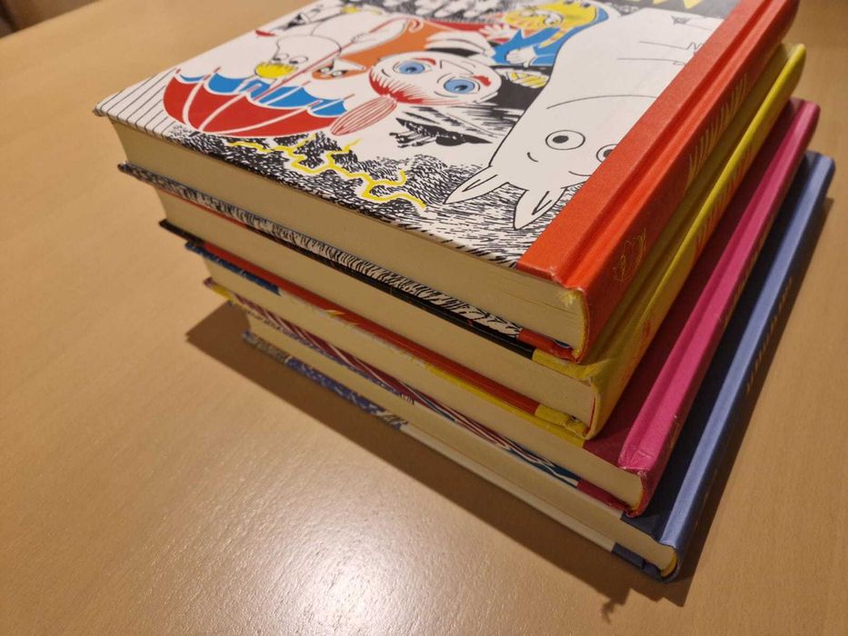 Muminki komiksy tomy 1-2-3-4 Lars Jansson