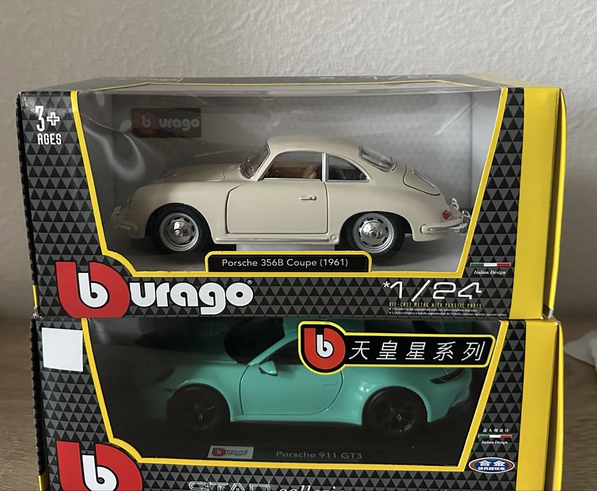 Bburago Porsche 356B coupe 1961