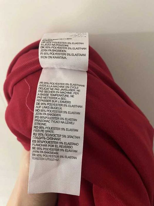 Długa czerwona wieczorowa suknia Club London M/S 38/36