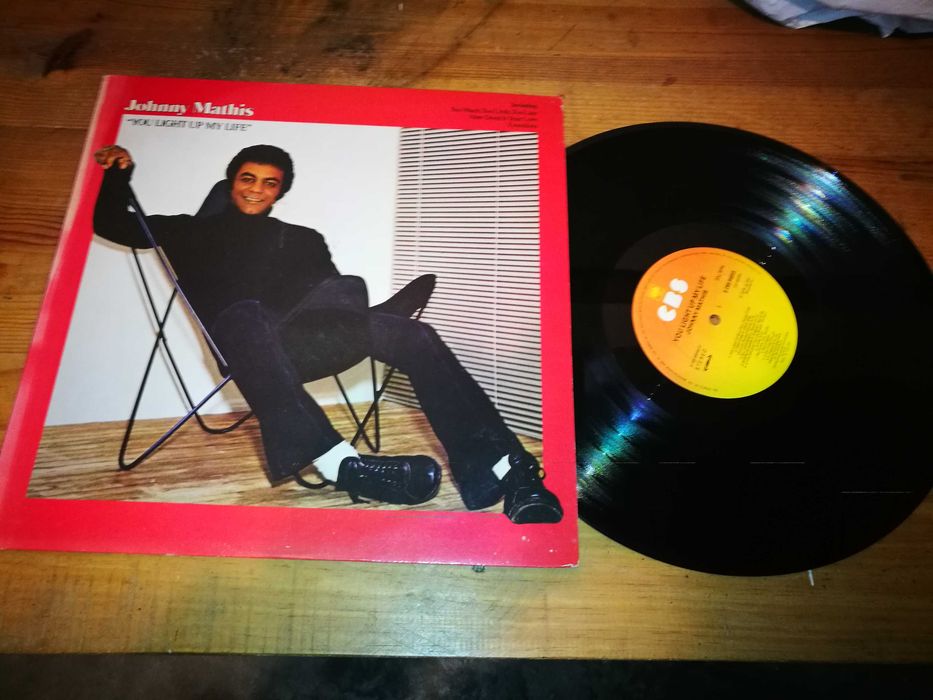 JOHNNY MATHIS - "You Light Up My Fire" LP