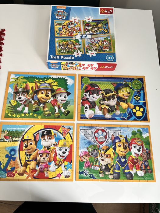 Puzzle używane 3w1 i 4w1