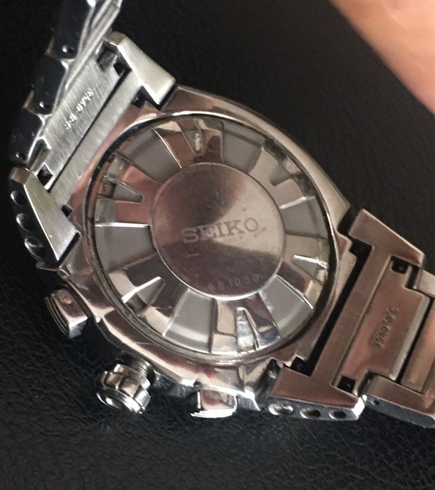 Seiko Sportura Retrograde,raro ,bom estado desportivo