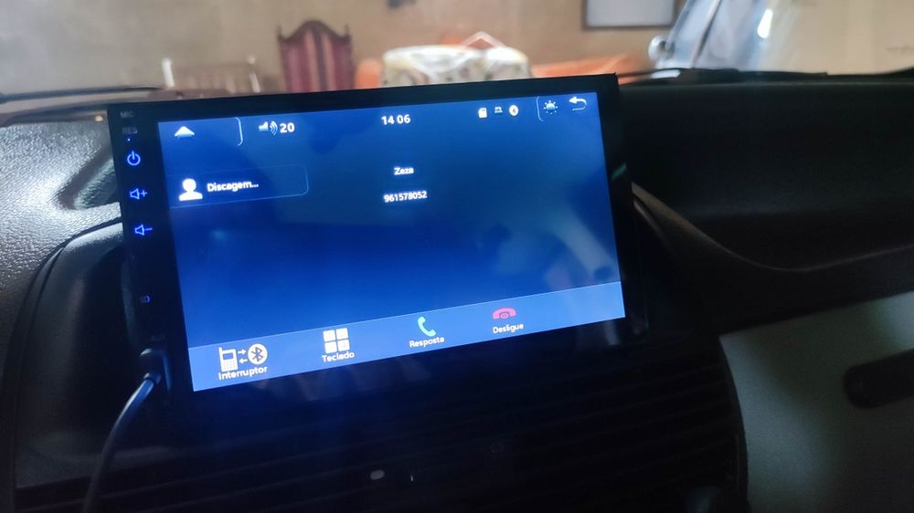 Car Radio 1din (com  android auto 7"  )