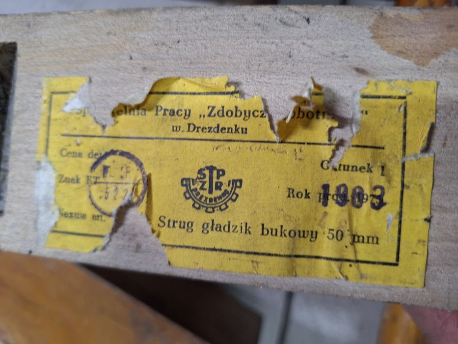 Heble strugi stare PRL SPZR Drezdenko 23szt