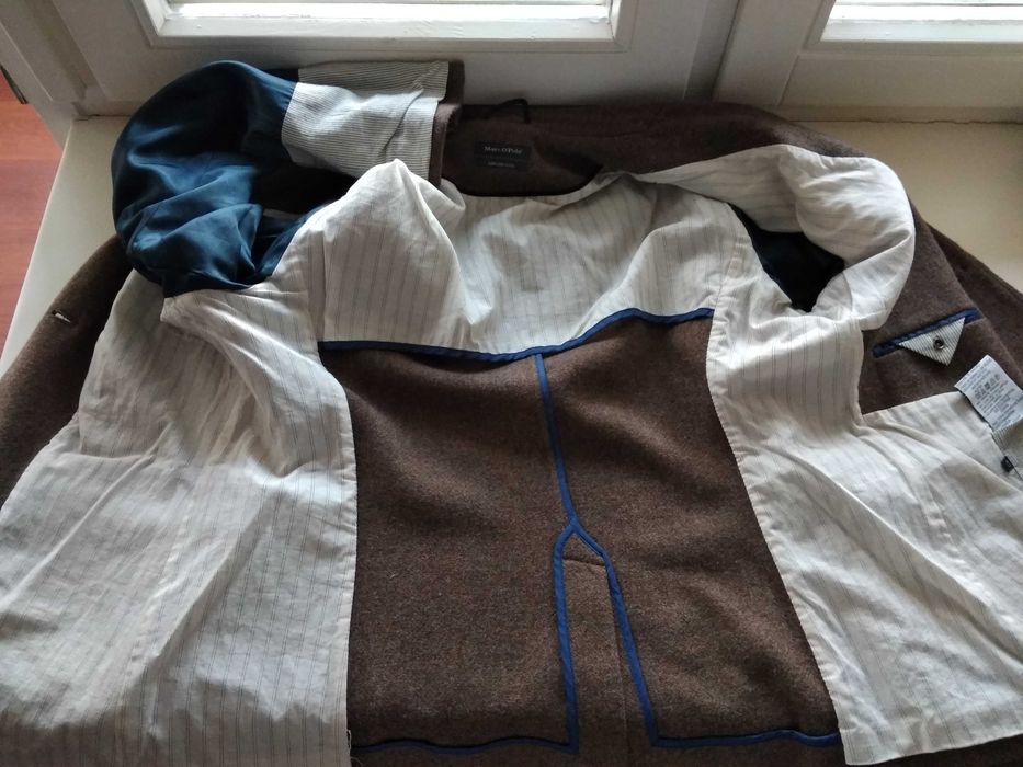 40-42р. Шерстяной пиджак marc o´polo