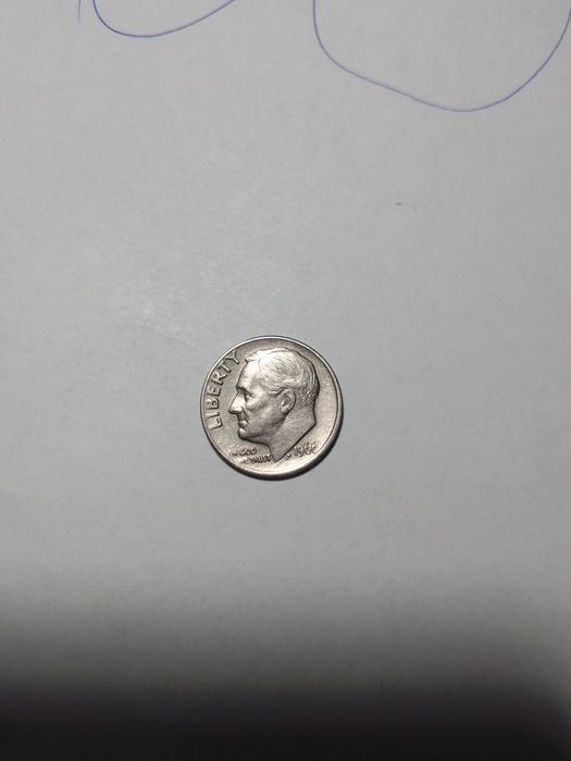 Продам монету 10центэов (one dime)