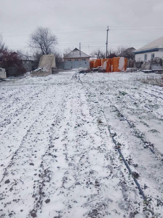 Ділянка з фундаментом + будівельні матеріали с. Вергуни