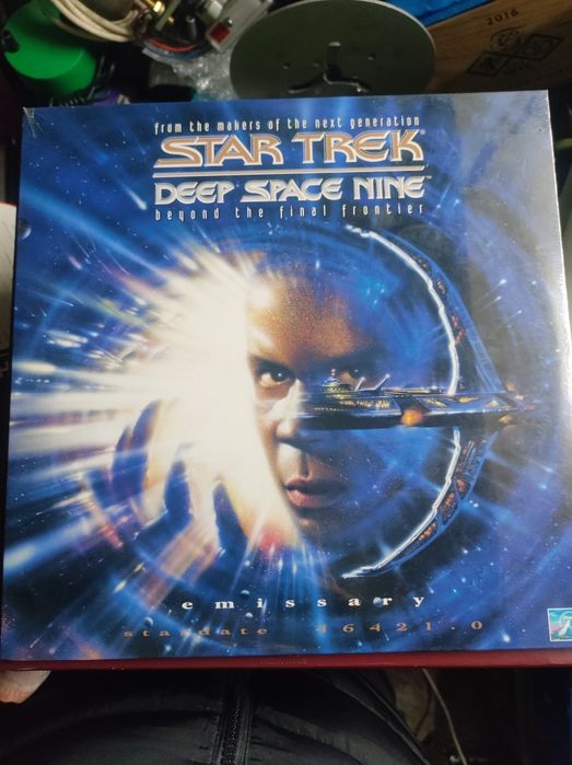 Laser disco Star trek novo só para colecionadores