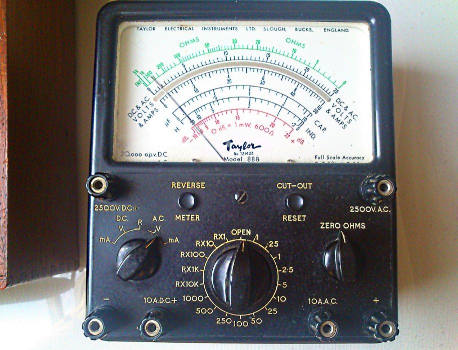 Multimetro antigo Taylor