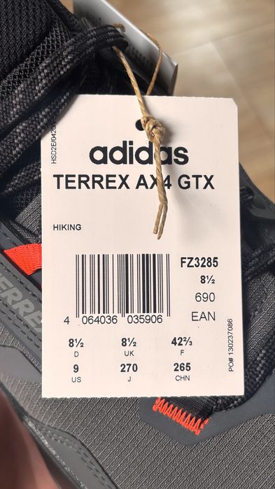 Buty Adodas Terrex AX4 GTX